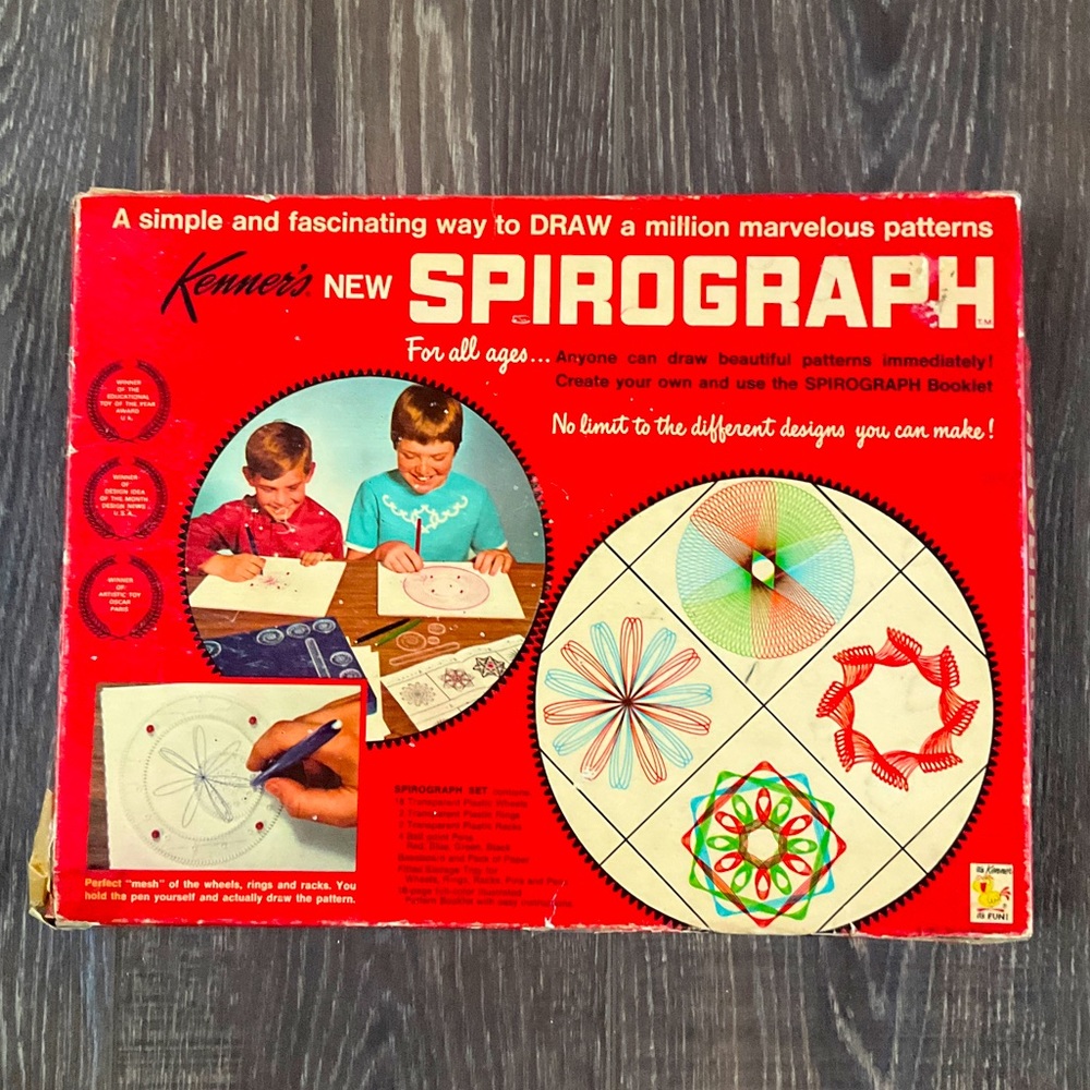 Vintage Spirograph Toy ⚡️ 📦 Ships next business day!